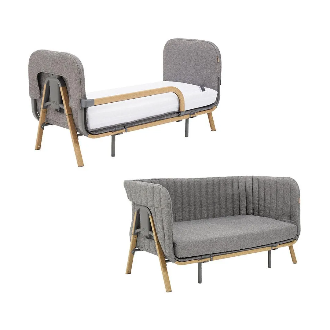 Tutti Bambini CoZee XL Complete Birth To 4  Years Package - Oak/Charcoal