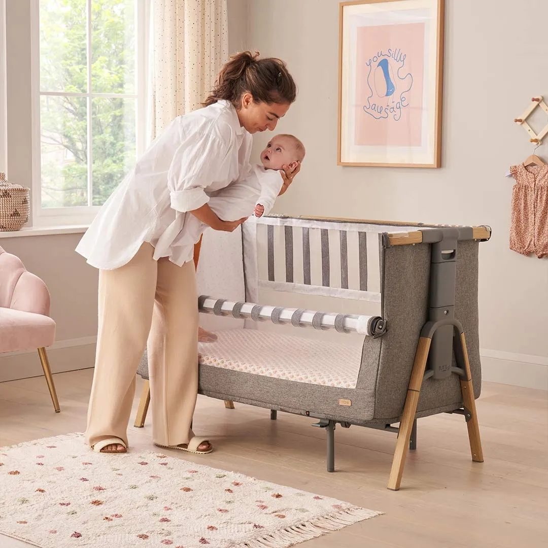 Tutti Bambini CoZee XL Complete Birth To 4  Years Package - Oak/Charcoal