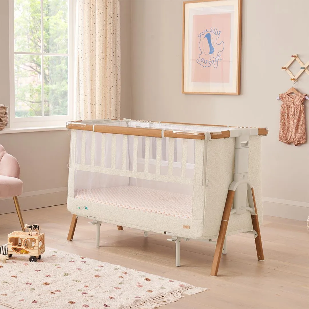 Tutti Bambini CoZee XL - Complete Birth To 4  Years Package - Scandinavian Walnut/Ecru