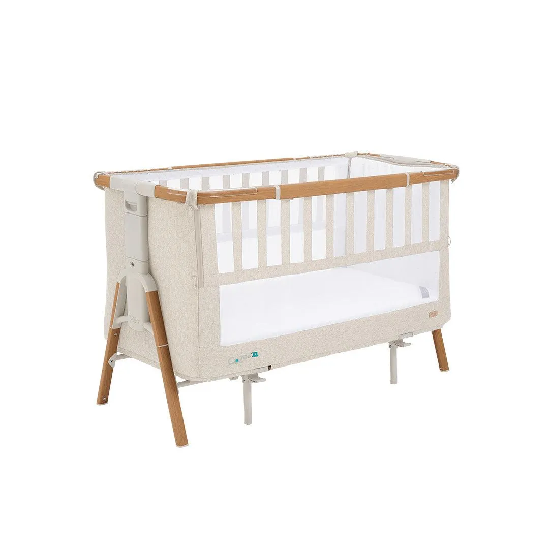 Tutti Bambini CoZee XL - Complete Birth To 4  Years Package - Scandinavian Walnut/Ecru