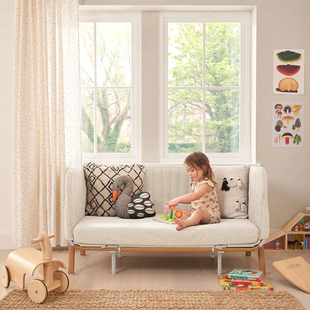 Tutti Bambini CoZee XL - Complete Birth To 4  Years Package - Scandinavian Walnut/Ecru