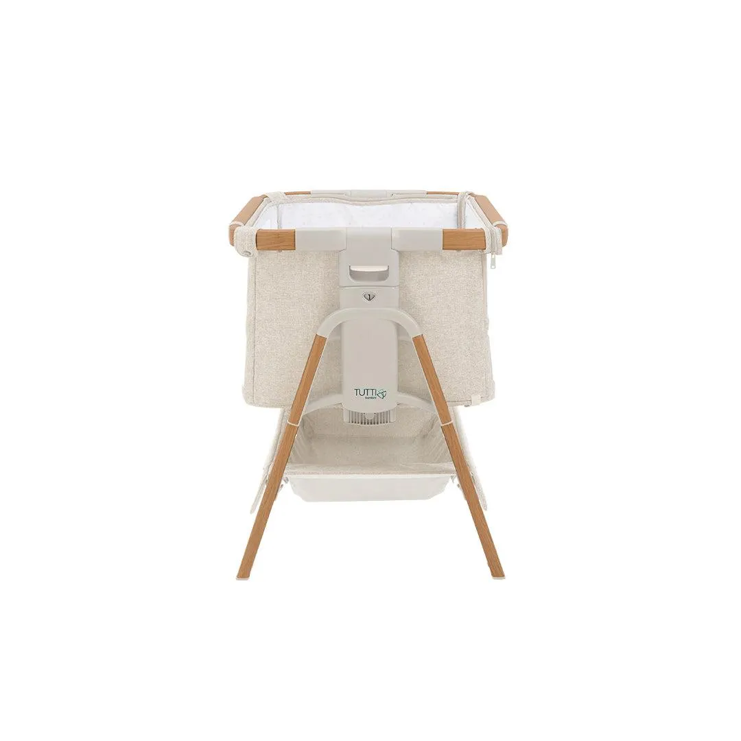 Tutti Bambini CoZee XL - Complete Birth To 4  Years Package - Scandinavian Walnut/Ecru