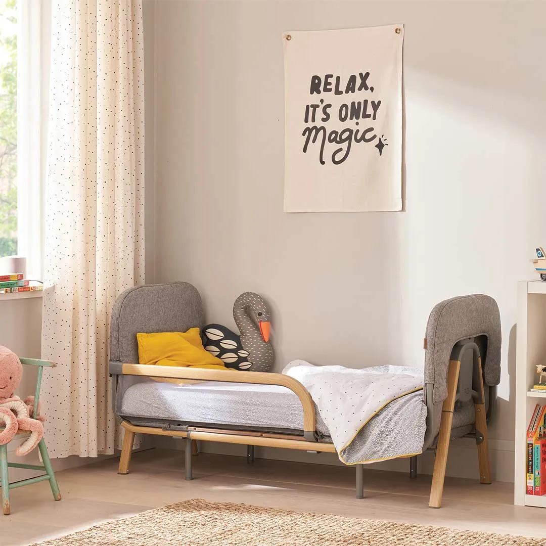 Tutti Bambini CoZee Xl Junior Bed   Sofa Expansion Pack - Oak / Charcoal
