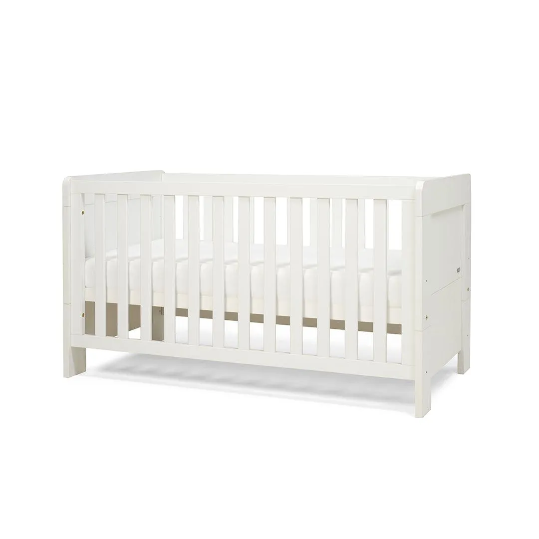 Tutti Bambini Essentials Alba Cot Bed - White