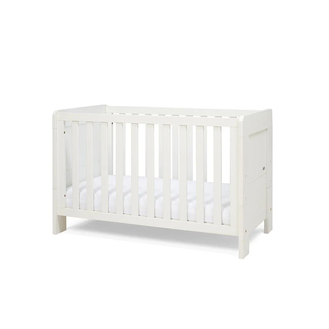 Tutti Bambini Essentials Alba Mini Cot Bed - White