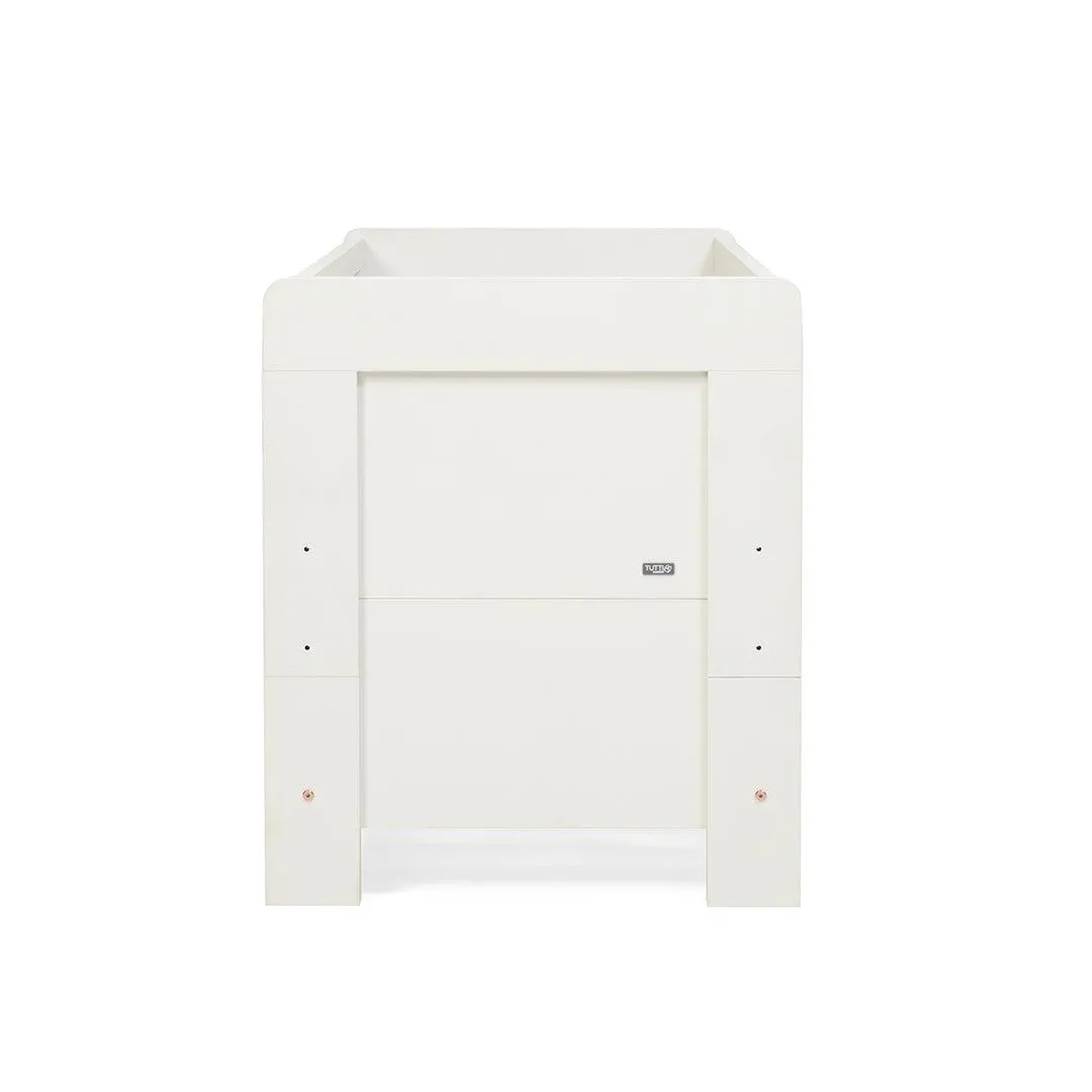 Tutti Bambini Essentials Alba Mini Cot Bed - White