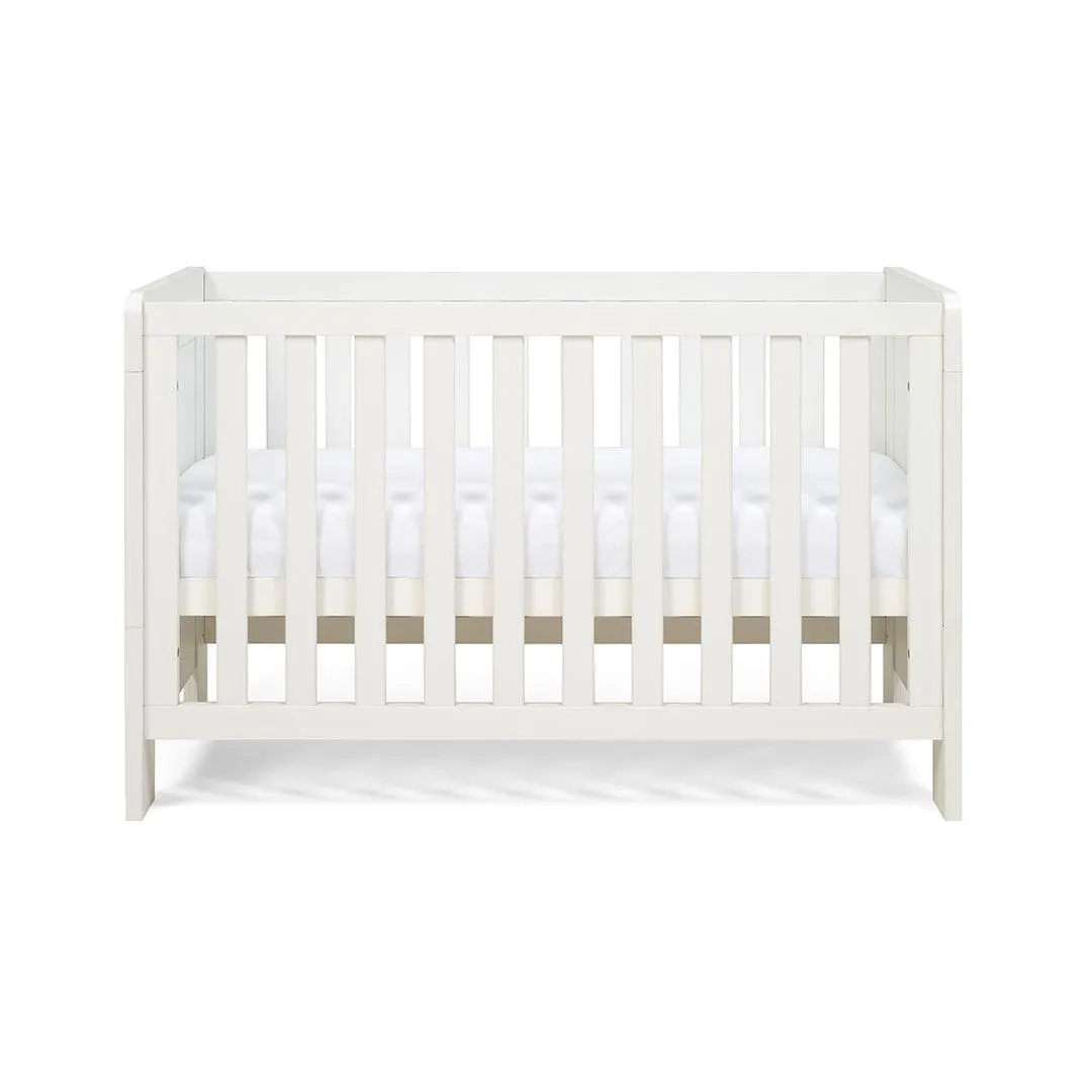 Tutti Bambini Essentials Alba Mini Cot Bed - White