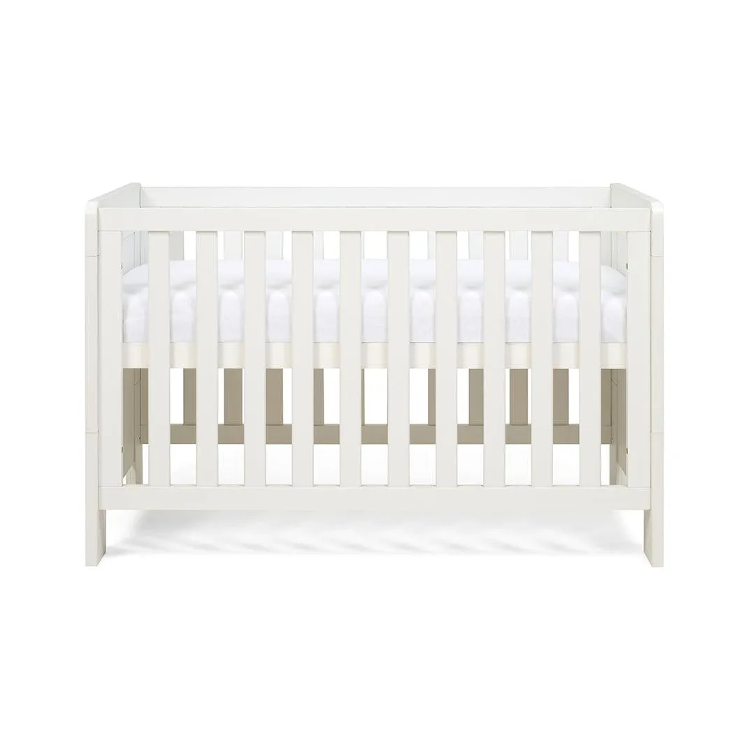 Tutti Bambini Essentials Alba Mini Cot Bed - White
