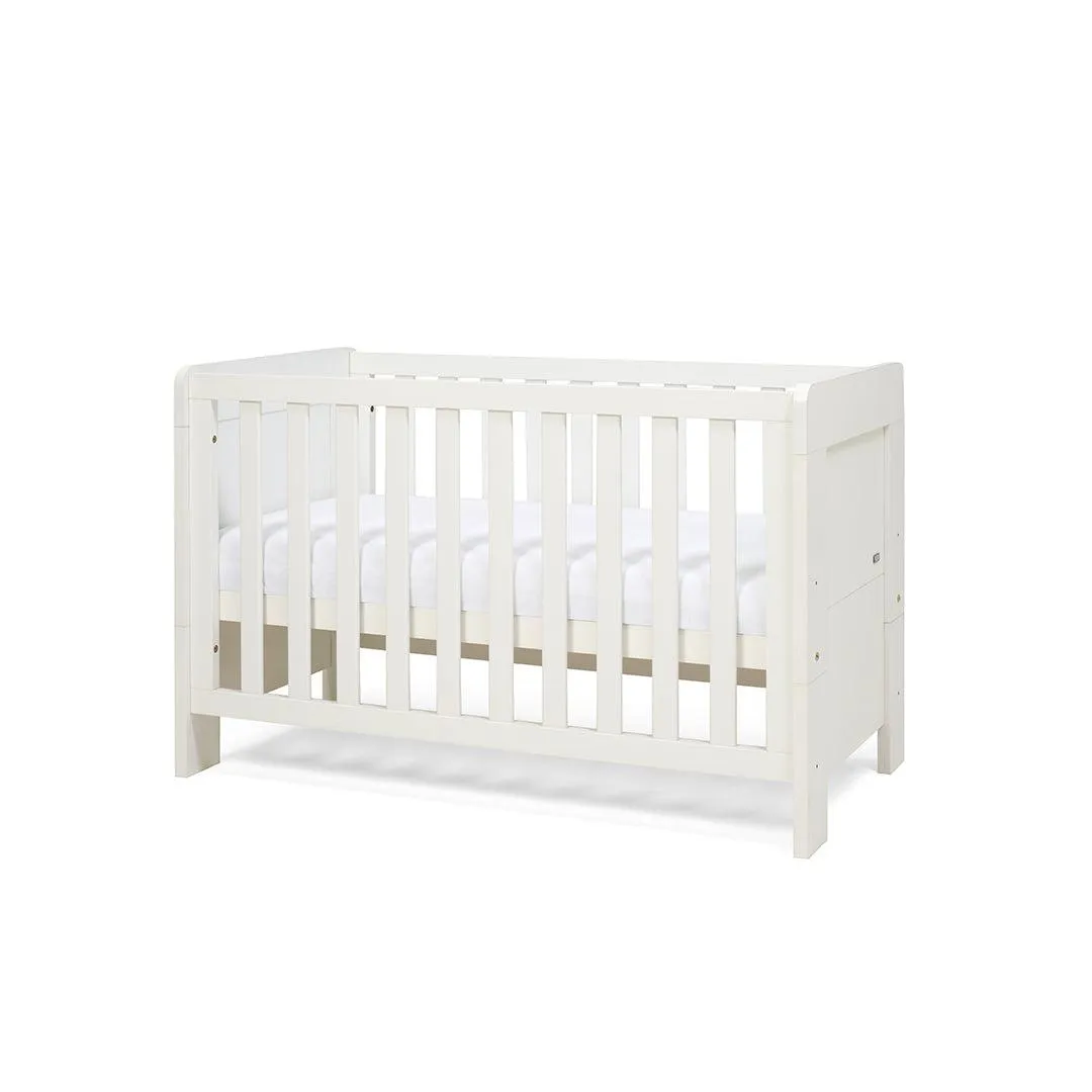 Tutti Bambini Essentials Alba Mini Cot Bed - White