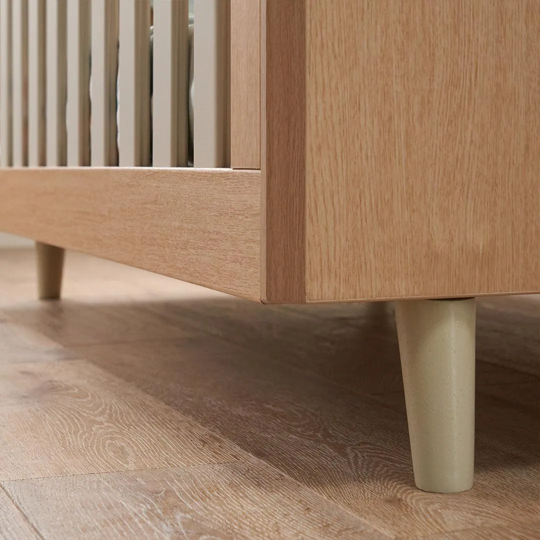Tutti Bambini Fika 2 Piece Room Set - Light Oak/White Sand