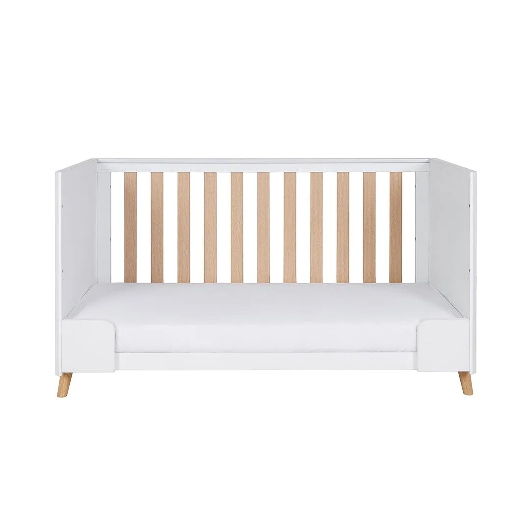 Tutti Bambini Fika 2 Piece Room Set - White/Light Oak