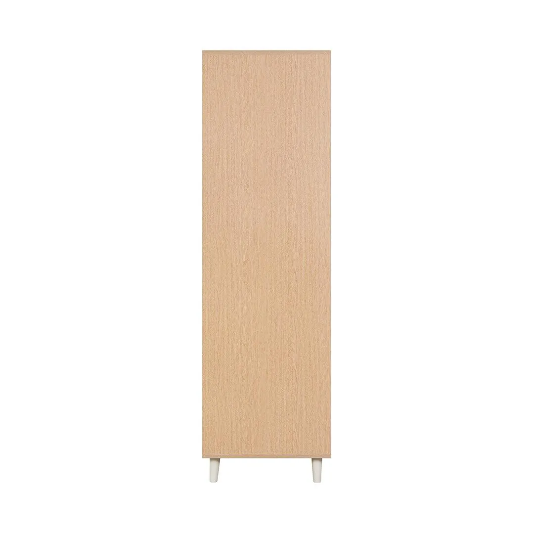 Tutti Bambini Fika Wardrobe - Light Oak/White Sand