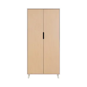Tutti Bambini Fika Wardrobe - Light Oak/White Sand