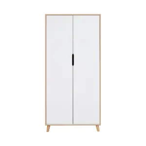 Tutti Bambini Fika Wardrobe - White/Light Oak