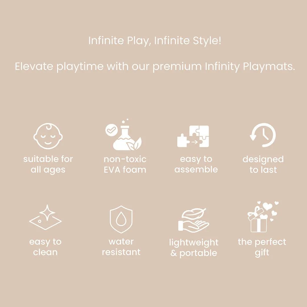 Tutti Bambini Infinity Baby Playmat Orbital - Oatmeal