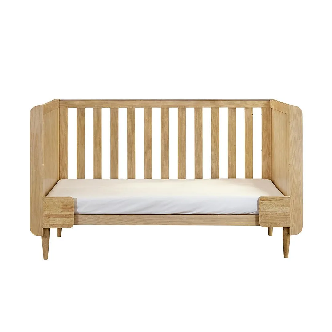 Tutti Bambini Japandi Cot Bed - Light Oak