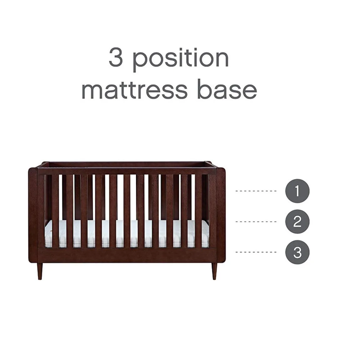 Tutti Bambini Japandi Cot Bed  - Warm Walnut