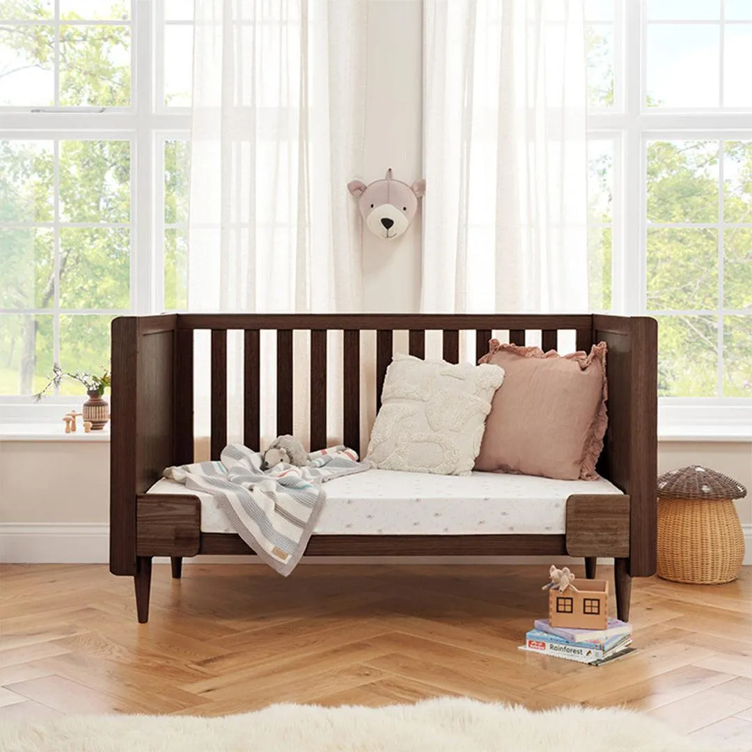Tutti Bambini Japandi Cot Bed  - Warm Walnut