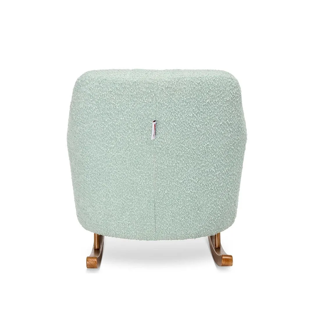 Tutti Bambini Jonah Mini Me Children's Rocking Chair - Boucle Ocean Stone