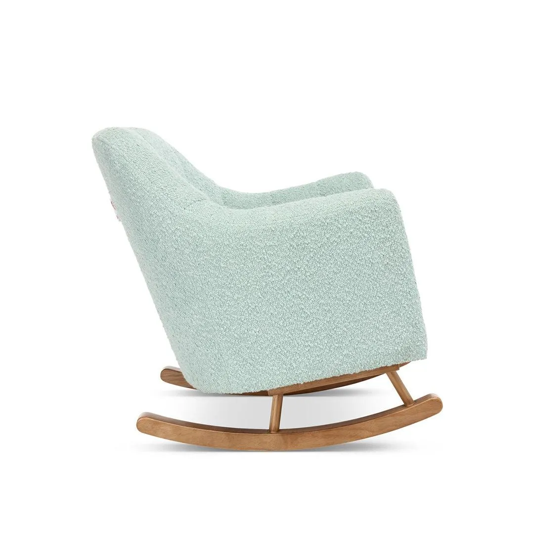 Tutti Bambini Jonah Mini Me Children's Rocking Chair - Boucle Ocean Stone