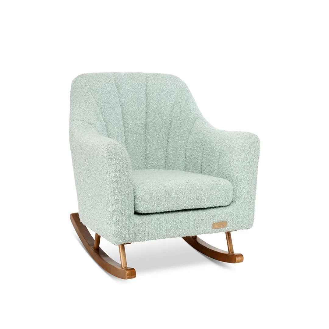 Tutti Bambini Jonah Mini Me Children's Rocking Chair - Boucle Ocean Stone
