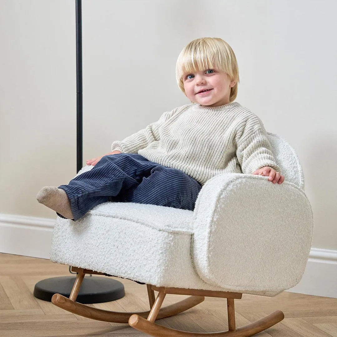 Tutti Bambini Micah Mini Me Children's Rocking Chair - Fresh Cream