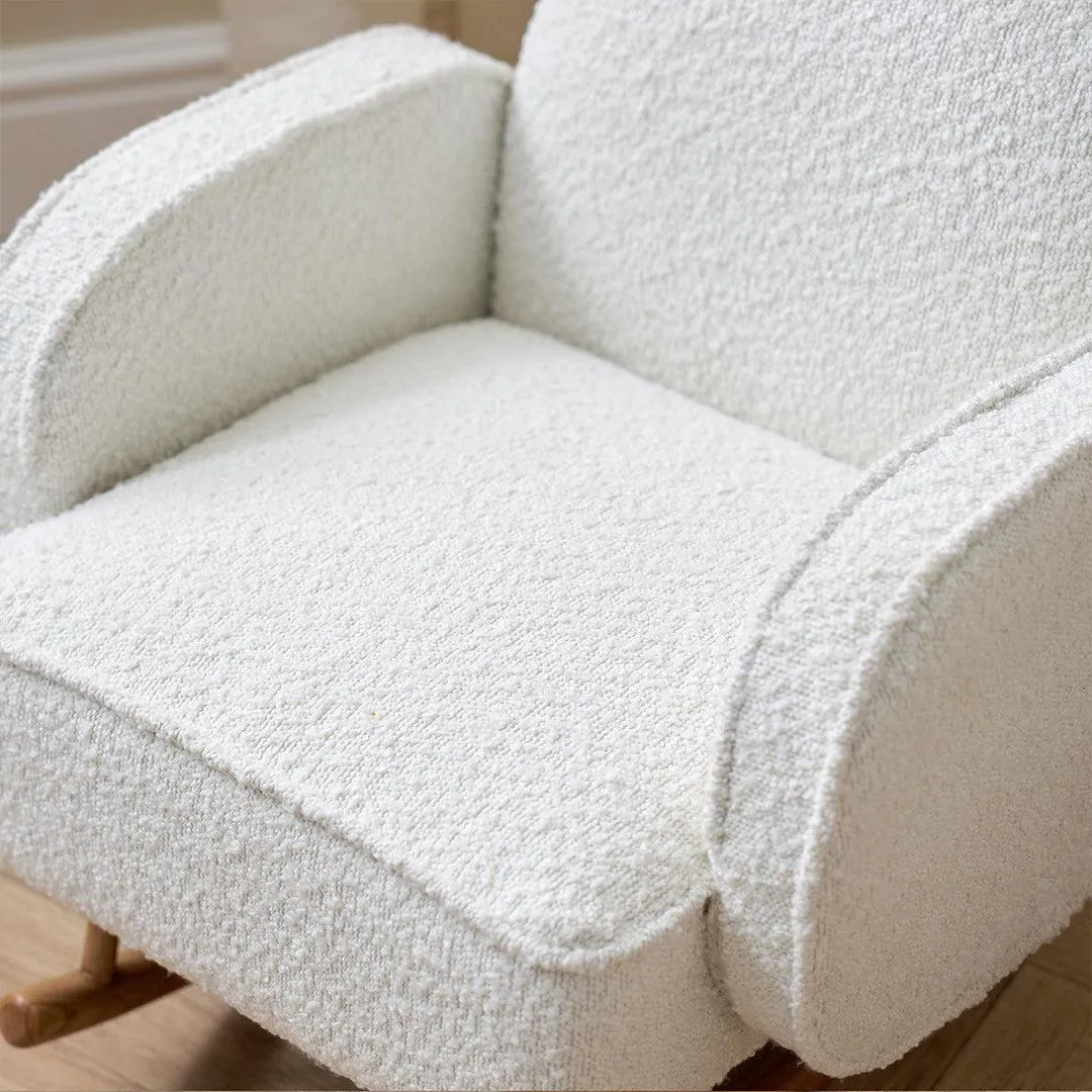 Tutti Bambini Micah Mini Me Children's Rocking Chair - Fresh Cream