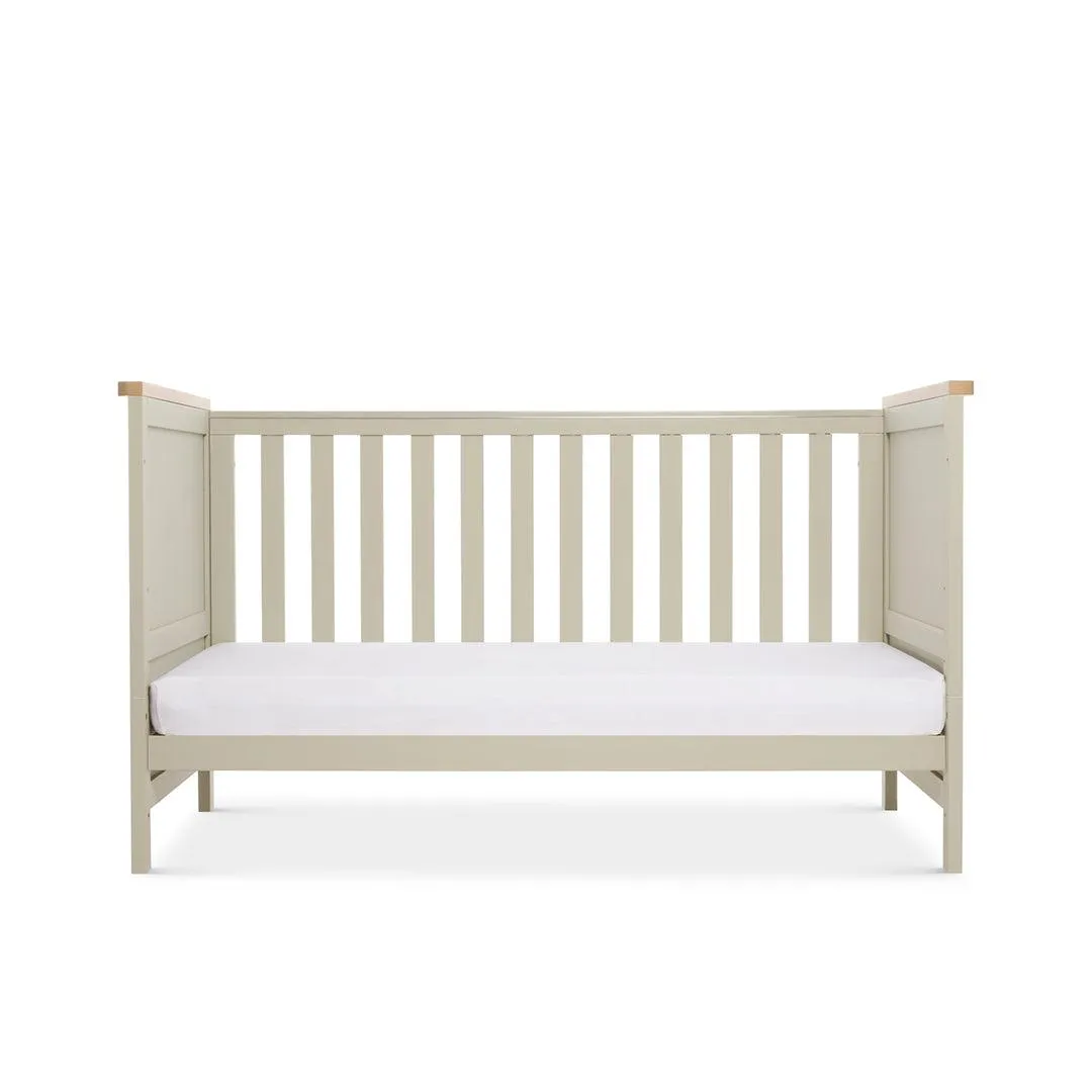 Tutti Bambini Misha Cot Bed - Mushroom / Golden Oak