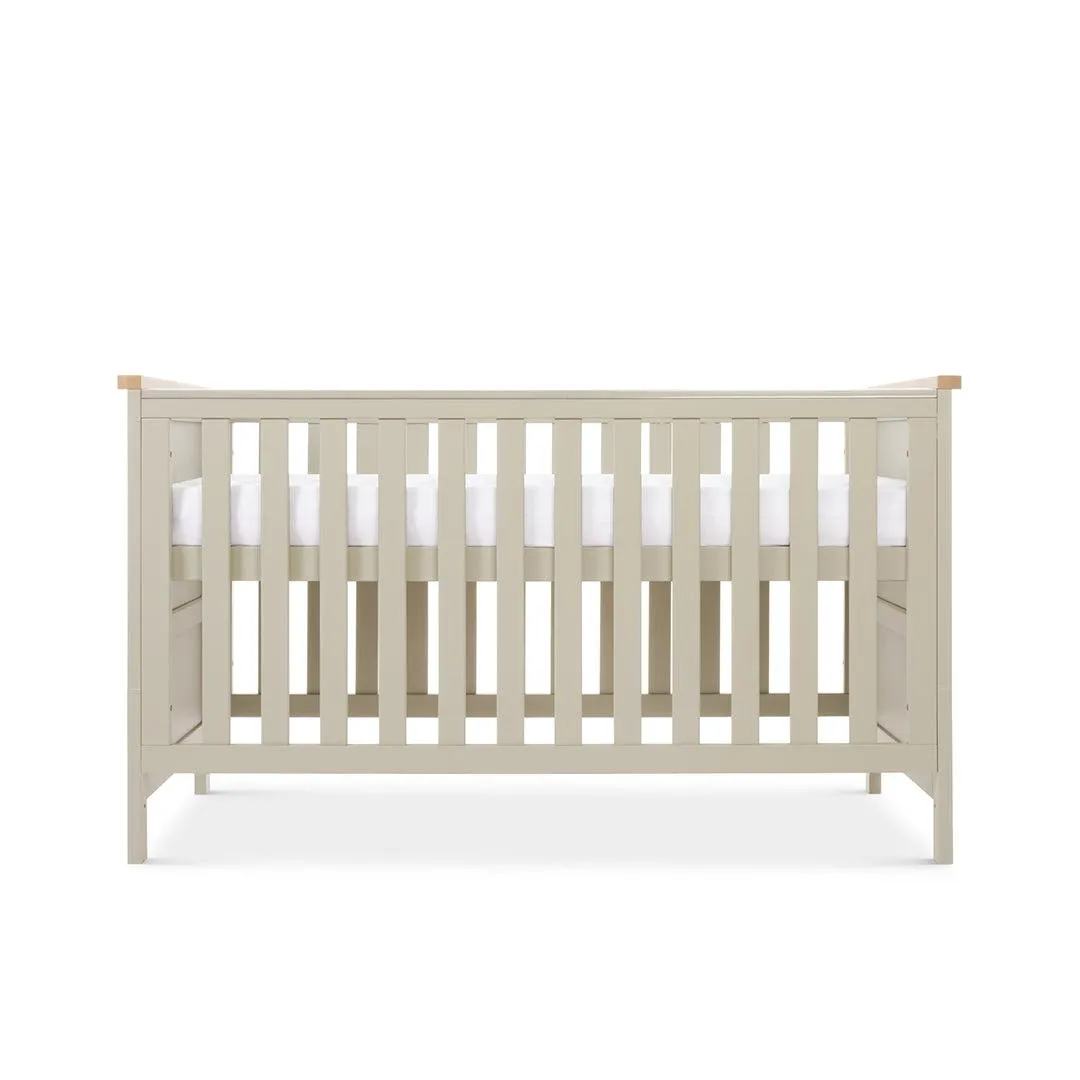 Tutti Bambini Misha Cot Bed - Mushroom / Golden Oak