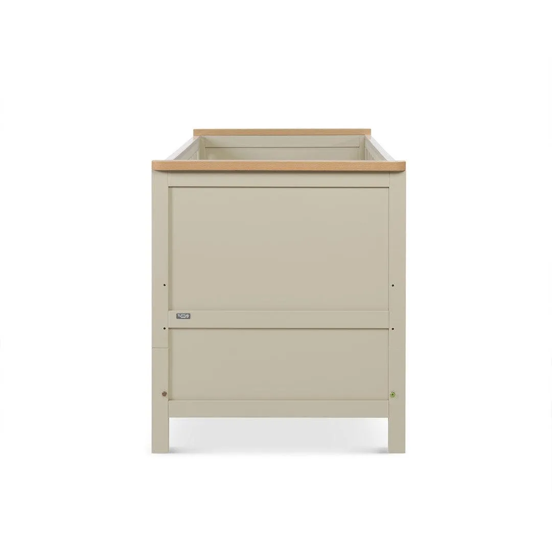 Tutti Bambini Misha Cot Bed - Mushroom / Golden Oak