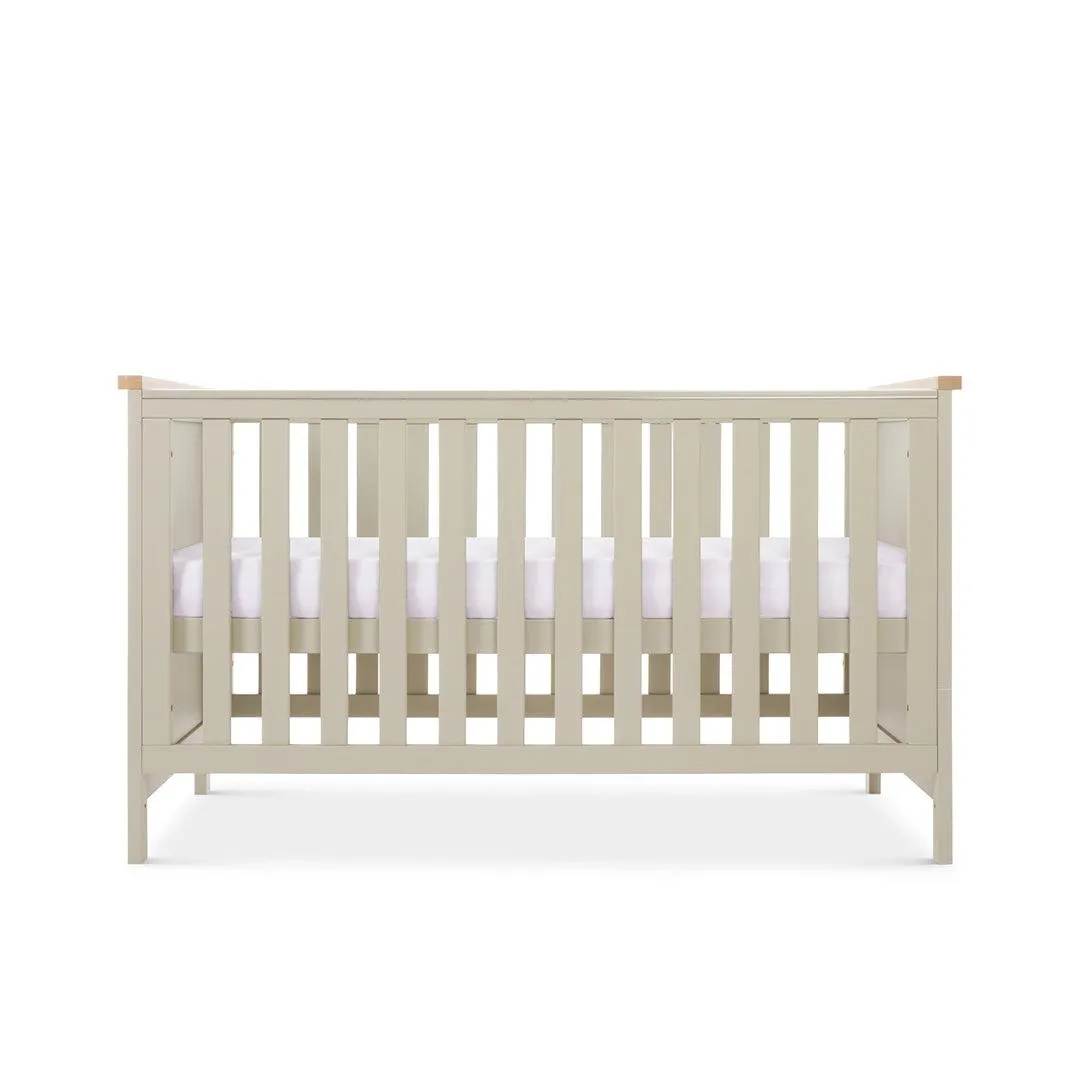 Tutti Bambini Misha Cot Bed - Mushroom / Golden Oak