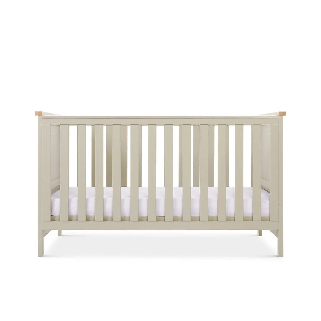 Tutti Bambini Misha Cot Bed - Mushroom / Golden Oak