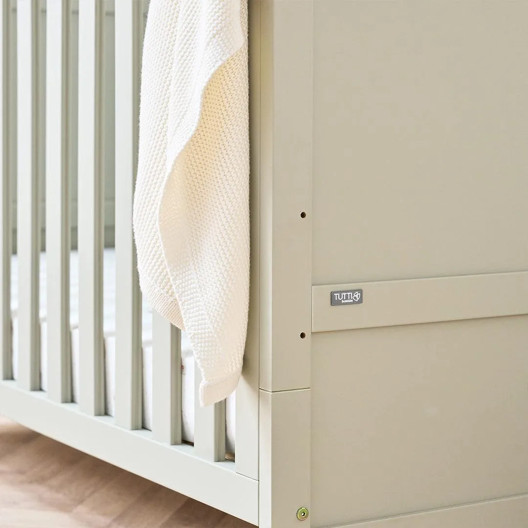 Tutti Bambini Misha Cot Bed - Sage / Golden Oak