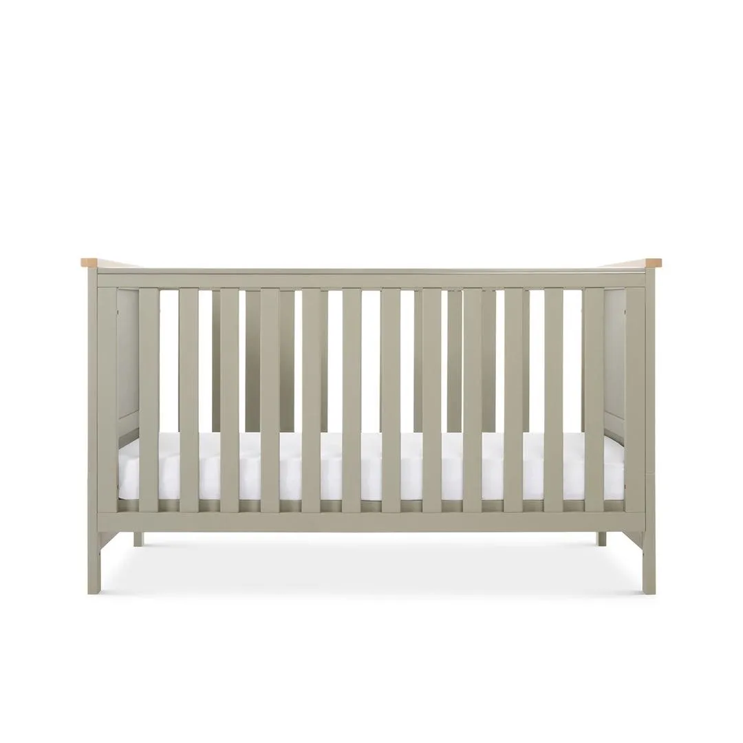 Tutti Bambini Misha Cot Bed - Sage / Golden Oak