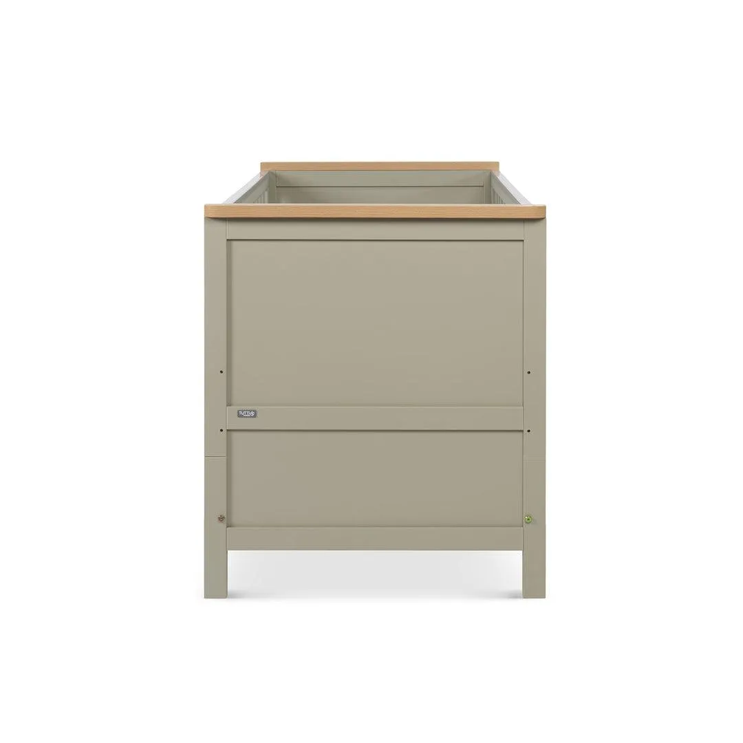 Tutti Bambini Misha Cot Bed - Sage / Golden Oak