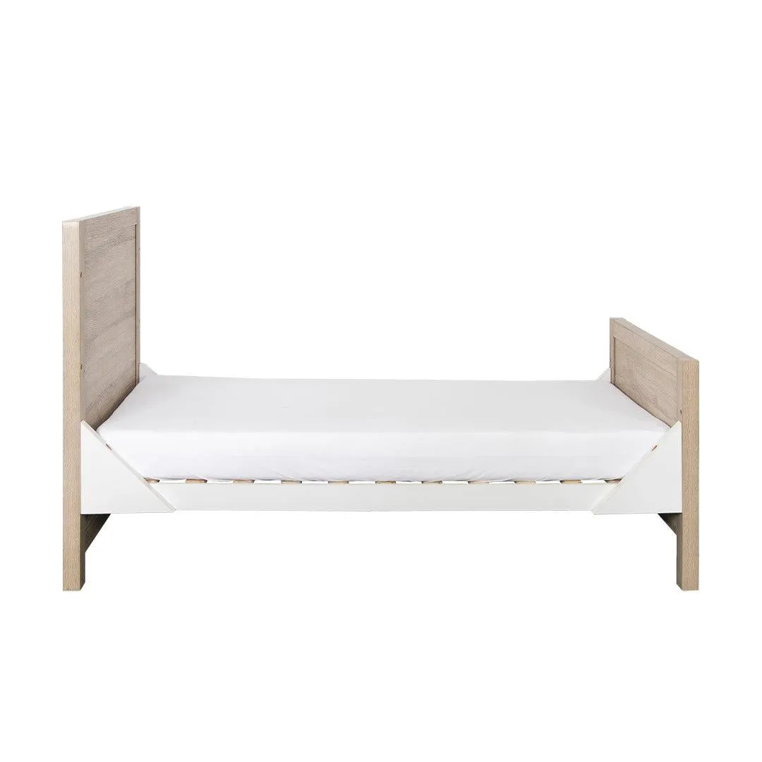 Tutti Bambini Modena 2 Piece Room Set - White/Oak