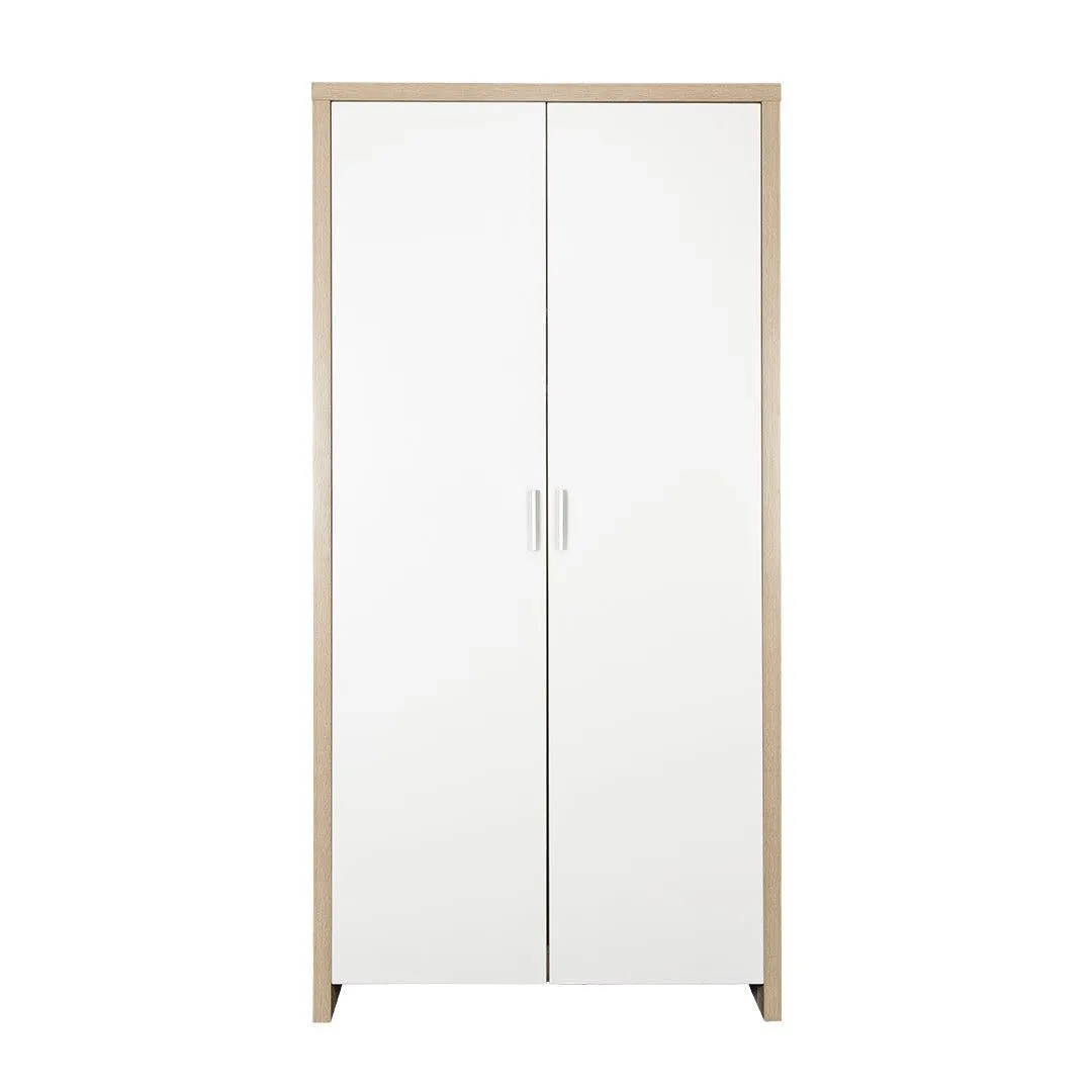 Tutti Bambini Modena 3 Piece Room Set - White/Oak