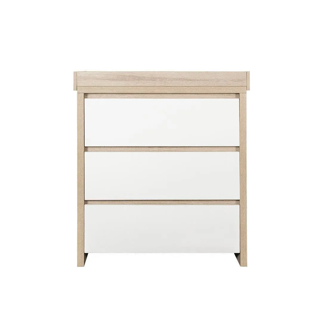 Tutti Bambini Modena Changing Unit - White/Oak