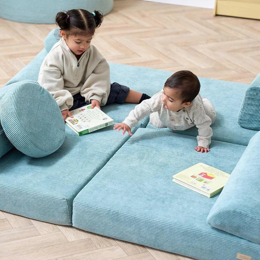 Tutti Bambini Playrama Montessori Kids Play Sofa  - Ocean Stone