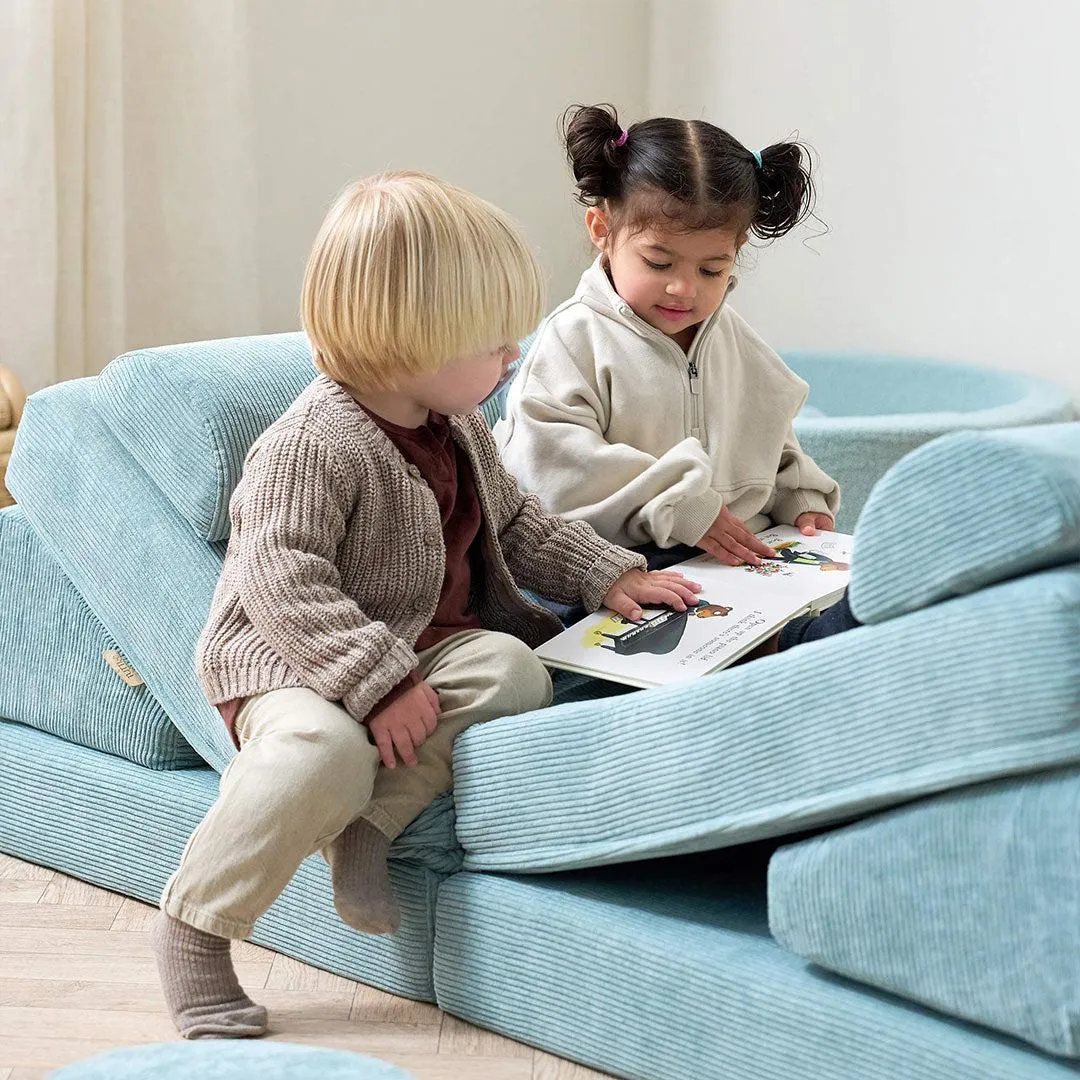 Tutti Bambini Playrama Montessori Kids Play Sofa  - Ocean Stone
