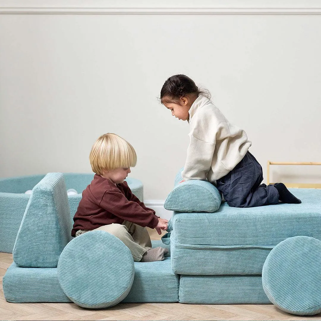 Tutti Bambini Playrama Montessori Kids Play Sofa  - Ocean Stone