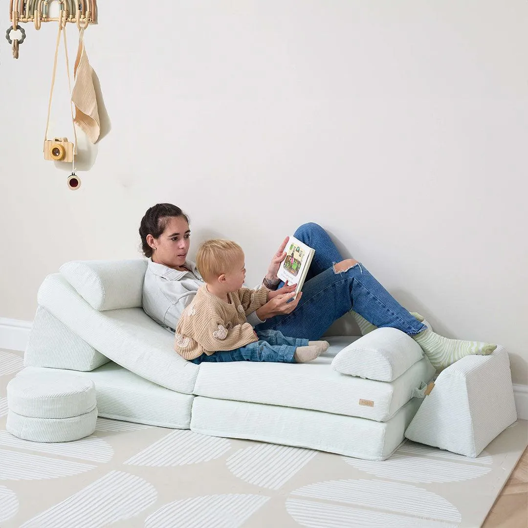 Tutti Bambini Playrama Montessori Kids Play Sofa  - Sea Mist