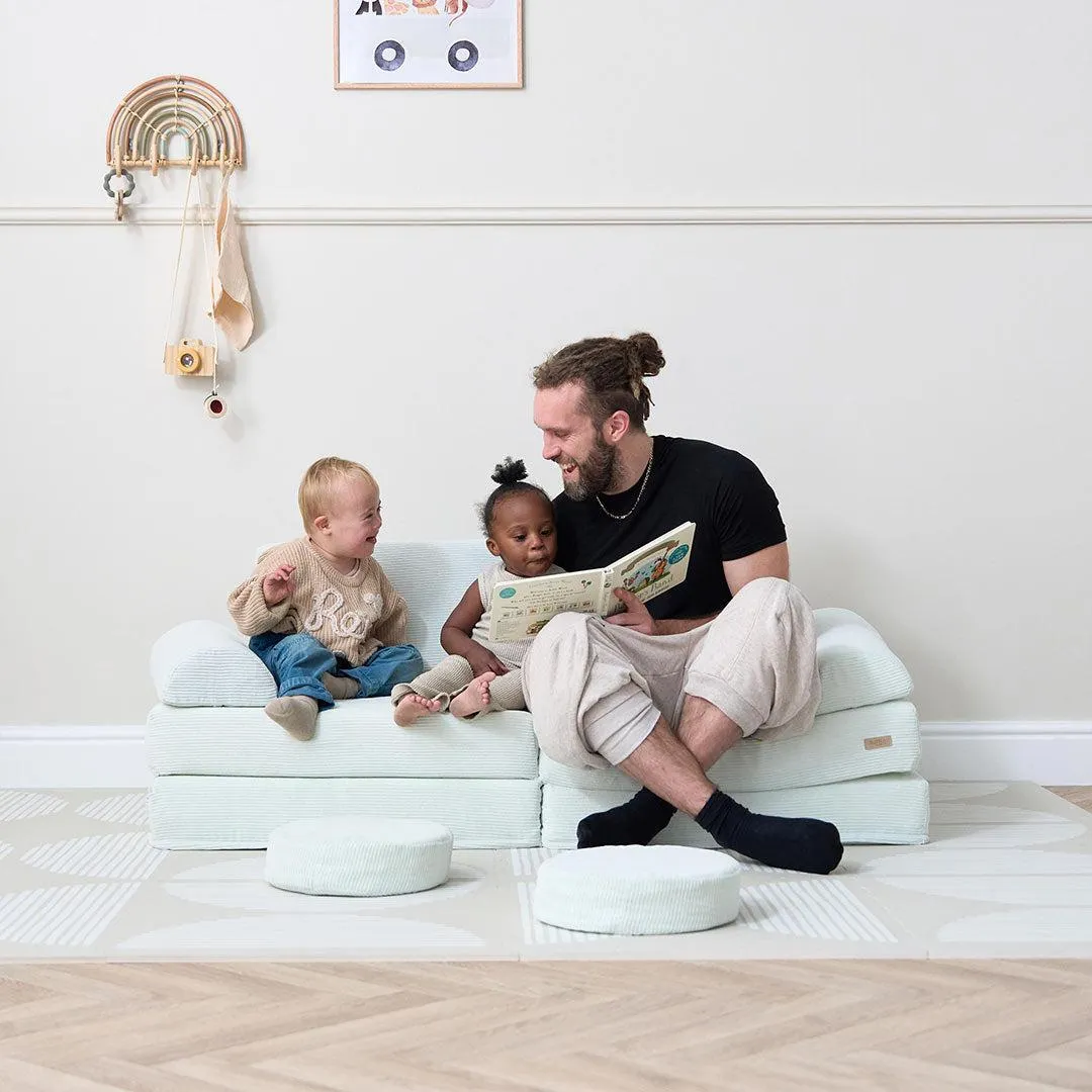 Tutti Bambini Playrama Montessori Kids Play Sofa  - Sea Mist