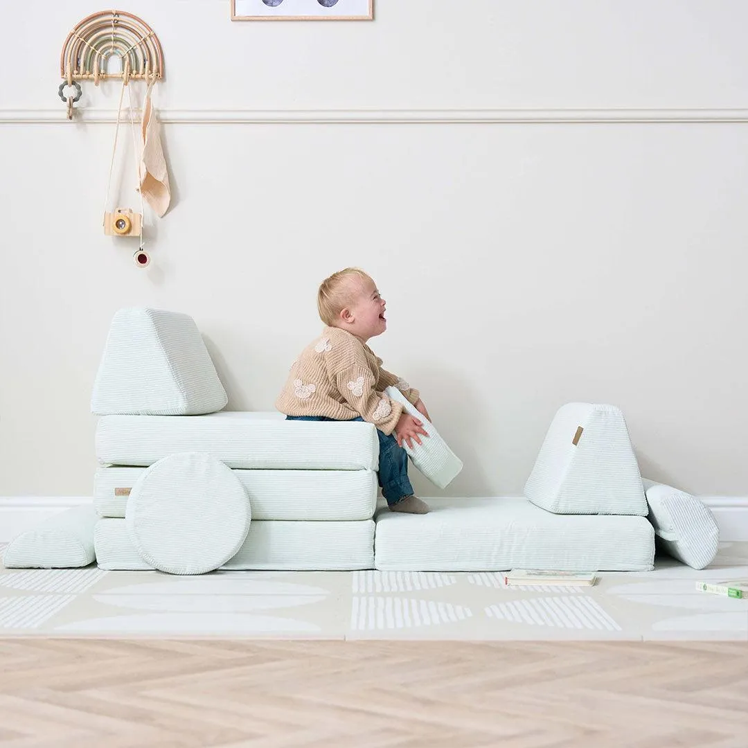 Tutti Bambini Playrama Montessori Kids Play Sofa  - Sea Mist