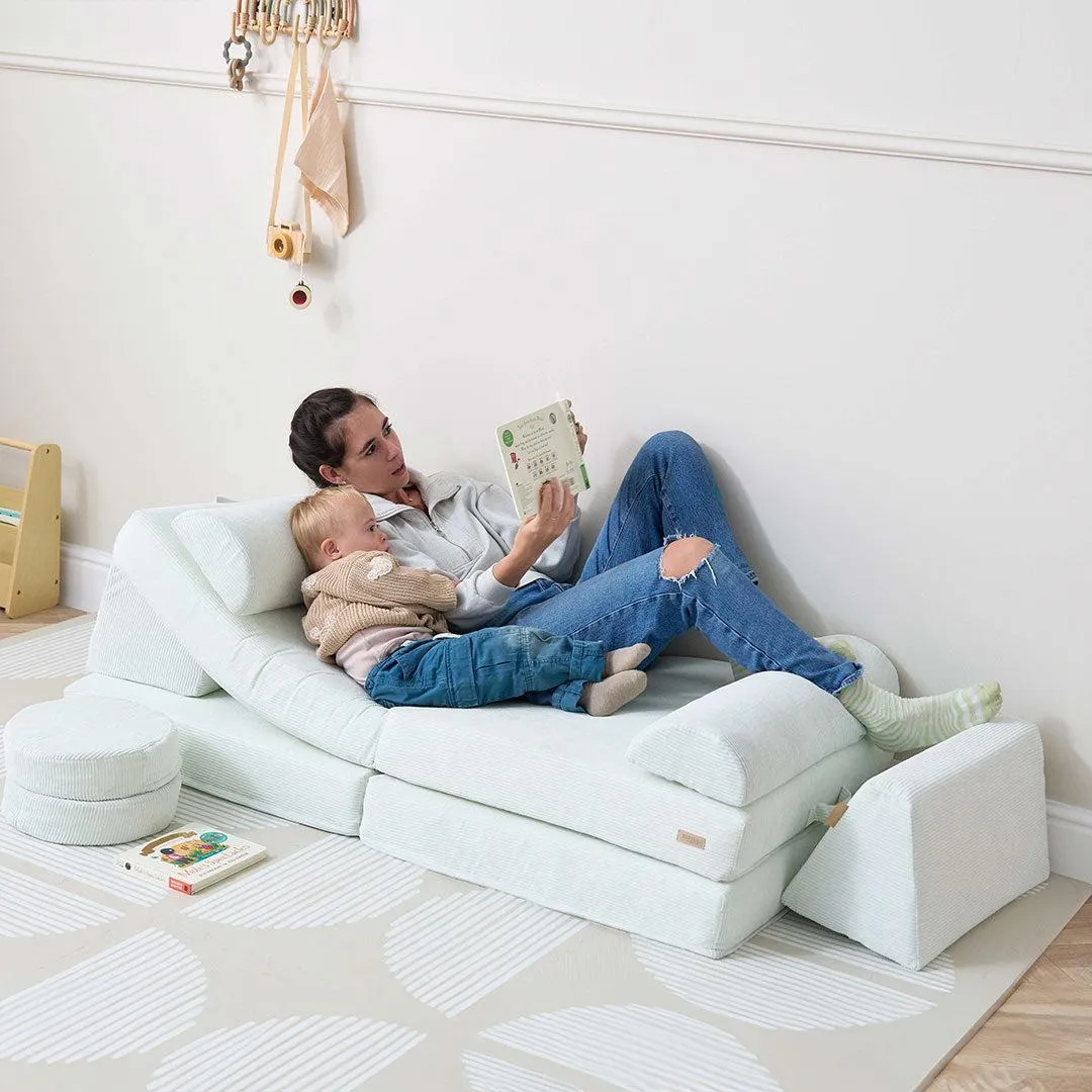 Tutti Bambini Playrama Montessori Kids Play Sofa  - Sea Mist
