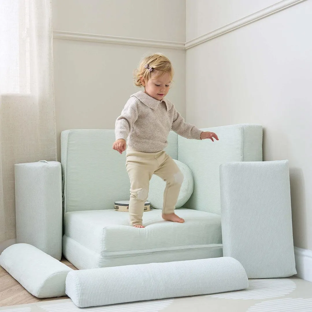 Tutti Bambini Playrama Montessori Kids Play Sofa  - Sea Mist