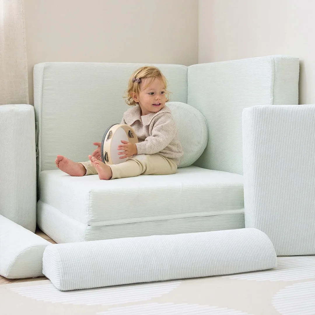 Tutti Bambini Playrama Montessori Kids Play Sofa  - Sea Mist