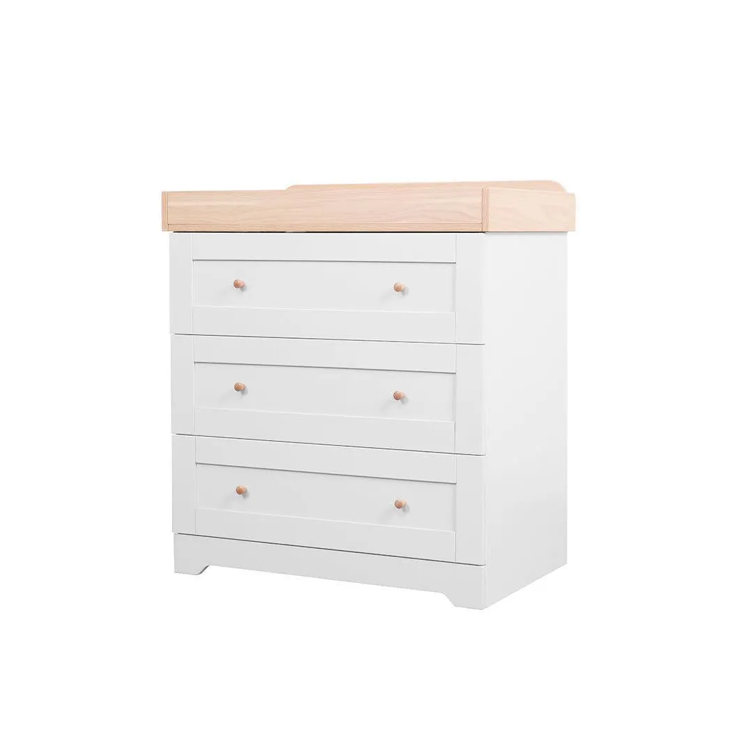 Tutti Bambini Rio 2pc Room Set - Dove Grey/Honey Oak