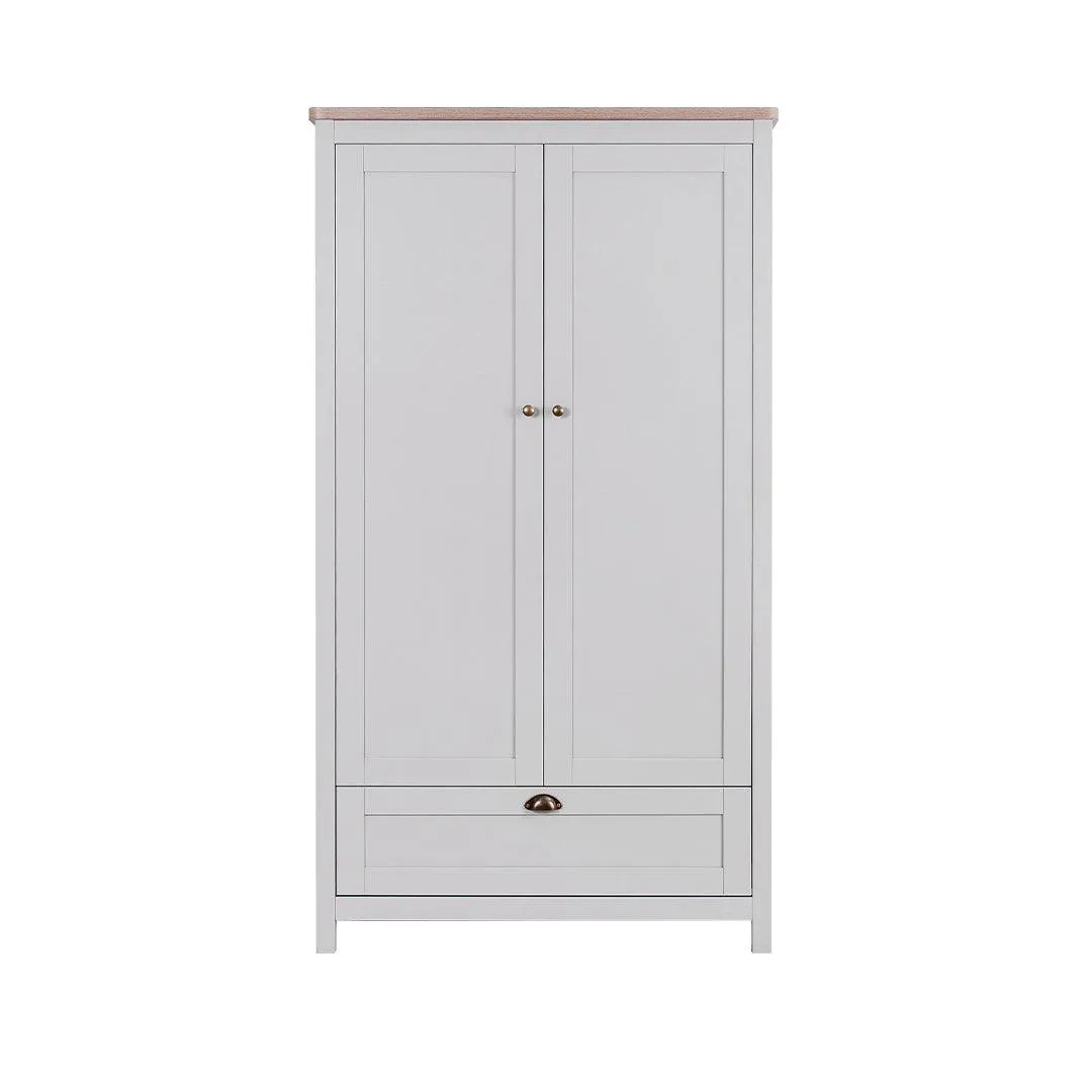 Tutti Bambini Verona 3 Piece Room Set - Dove Grey/Oak