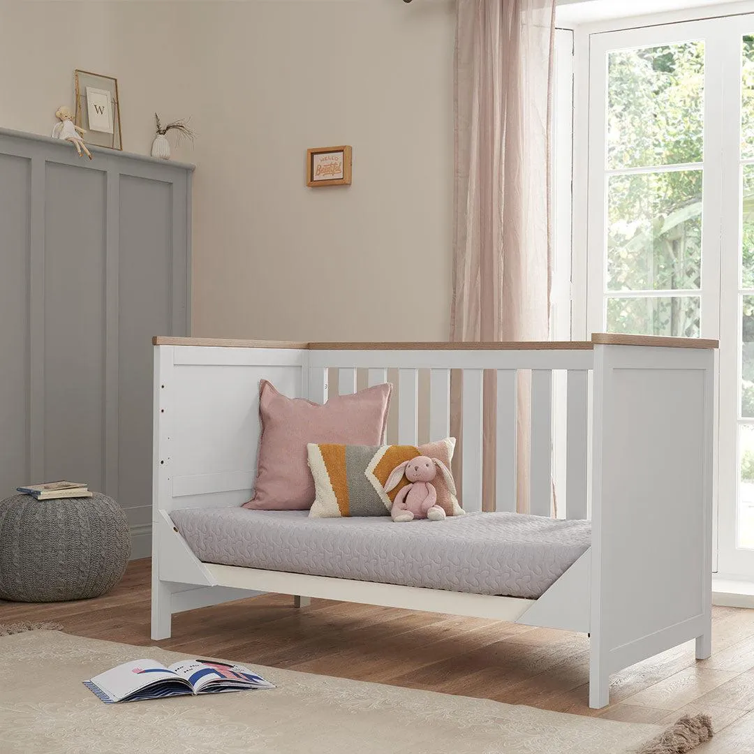 Tutti Bambini Verona 3 Piece Room Set - White/Oak
